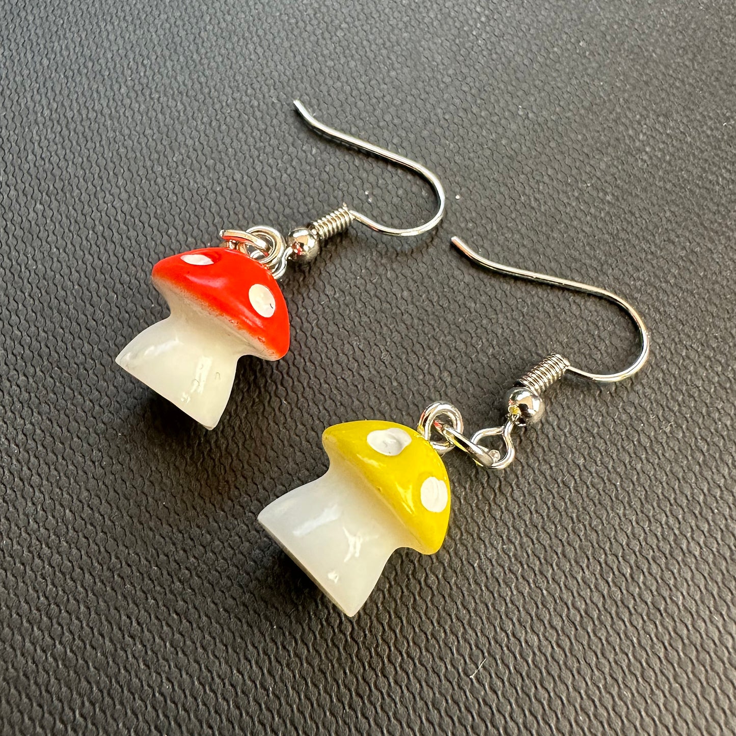 Mushroom earrings