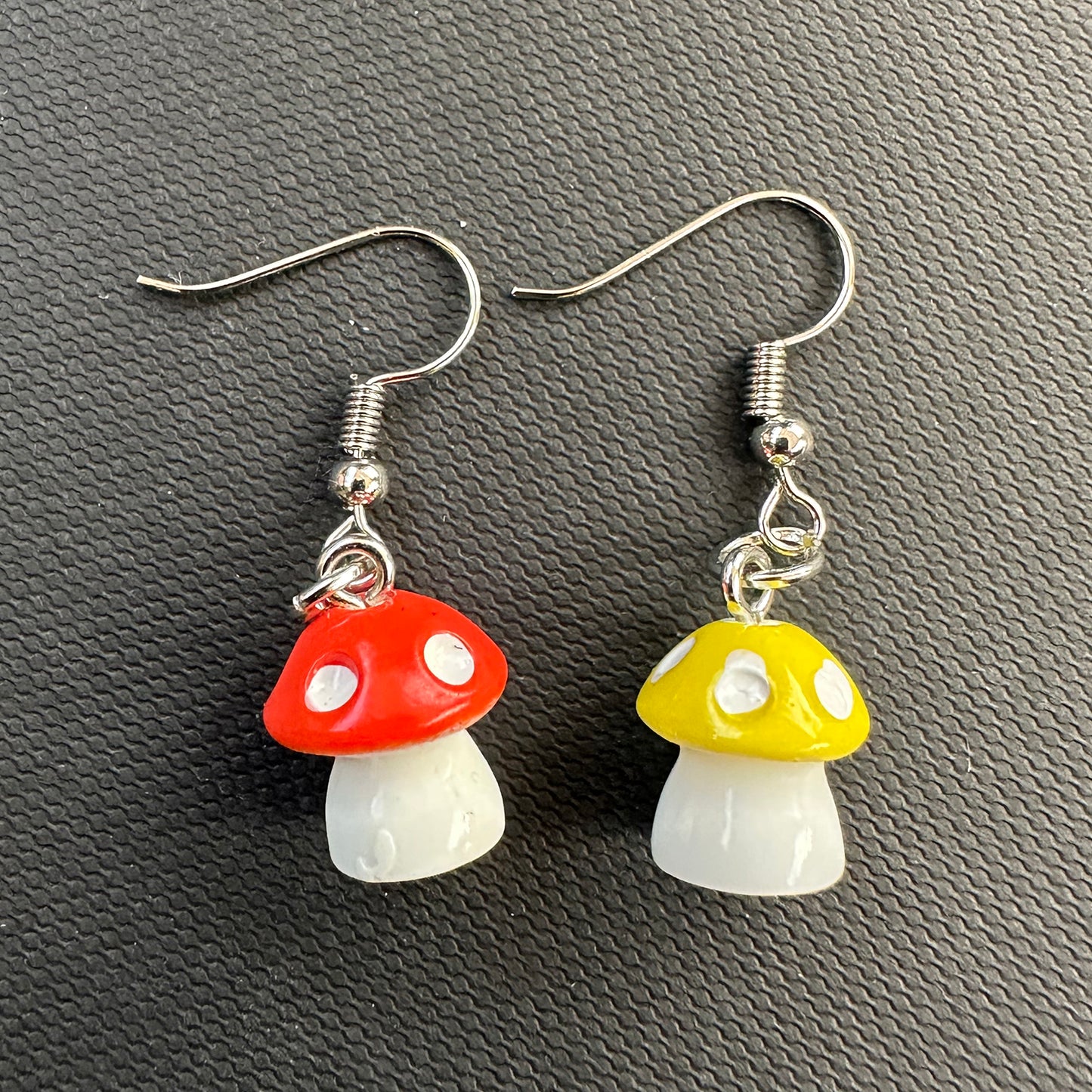 Mushroom earrings